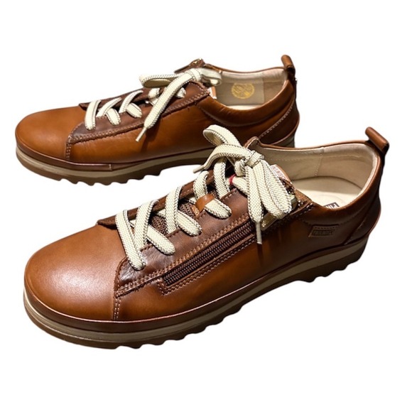 Pikolinos Vigo Zip Lace Up Leather Oxford Sneakers size 41 - Picture 5 of 9